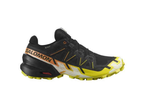 SALOMON SHOES SPEEDCROSS 6 GTX BLACK/SULPHR L47465400 (BLACK/SULPHUR S) UOMO