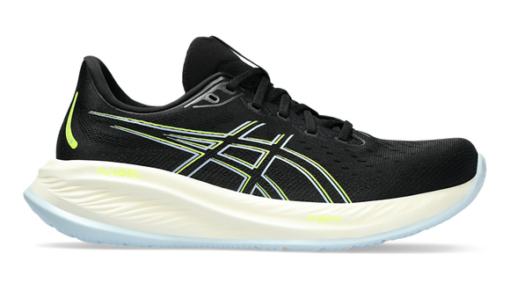 ASICS GEL-CUMULUS 26 1011B792-006 (BLACK/SAFETY YE) UOMO