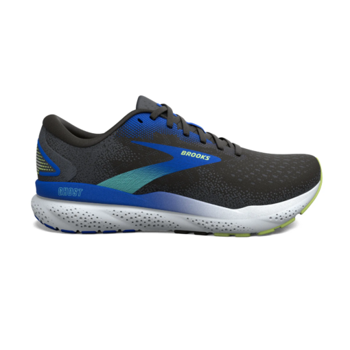 BROOKS GHOST 1104181D002 (BLACK/COBALT/NE) UOMO