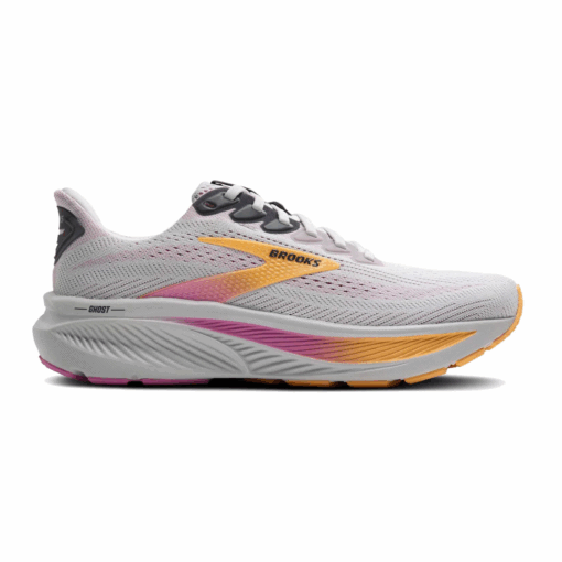 BROOKS GHOST 1204311B070 (OYSTER/APRICOT/) DONNA