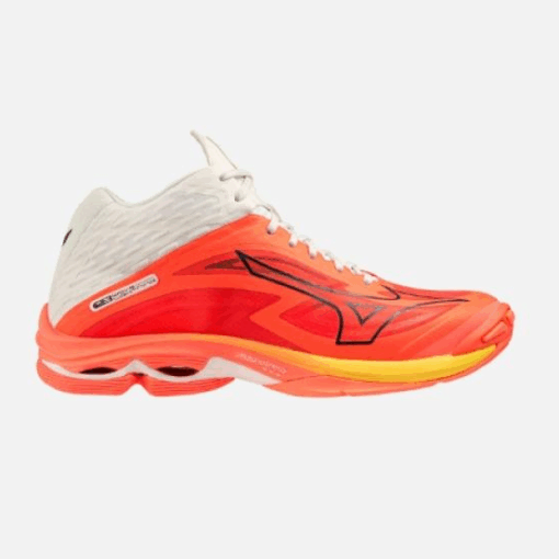 MIZUNO SHOE WAVE LIGHTNING Z MID V1GA2250-02 (NEON FLAME/BLAC) UOMO