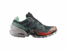 SALOMON SHOES SPEEDCROSS 6 GTX W BLACK/ELEC L47584200 (BLACK/ELECTRIC) DONNA