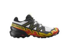 SALOMON SHOES SPEEDCROSS 6 WHITE/BLACK/EMPY L41737800 (WHITE/BLACK/EMP) UOMO