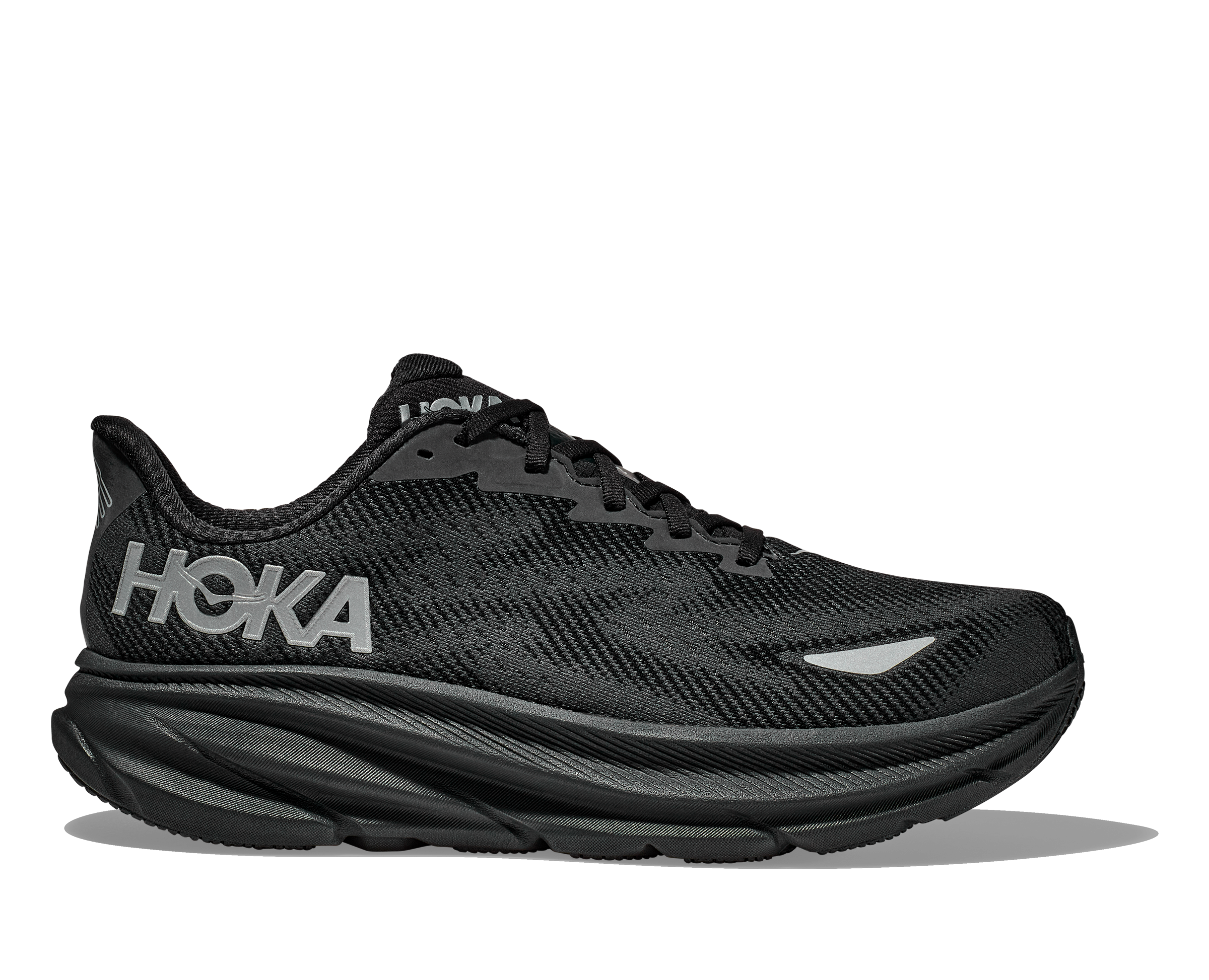HOKA M CLIFTON 9 GTX 1141470F-BBLC (BLACK / BLACK) UOMO