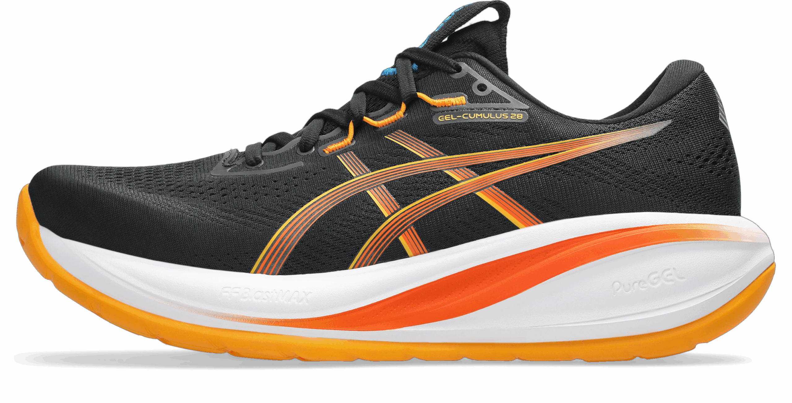 ASICS GEL-CUMULUS 28 1011C143-004 (BLACK/ANZU) UOMO