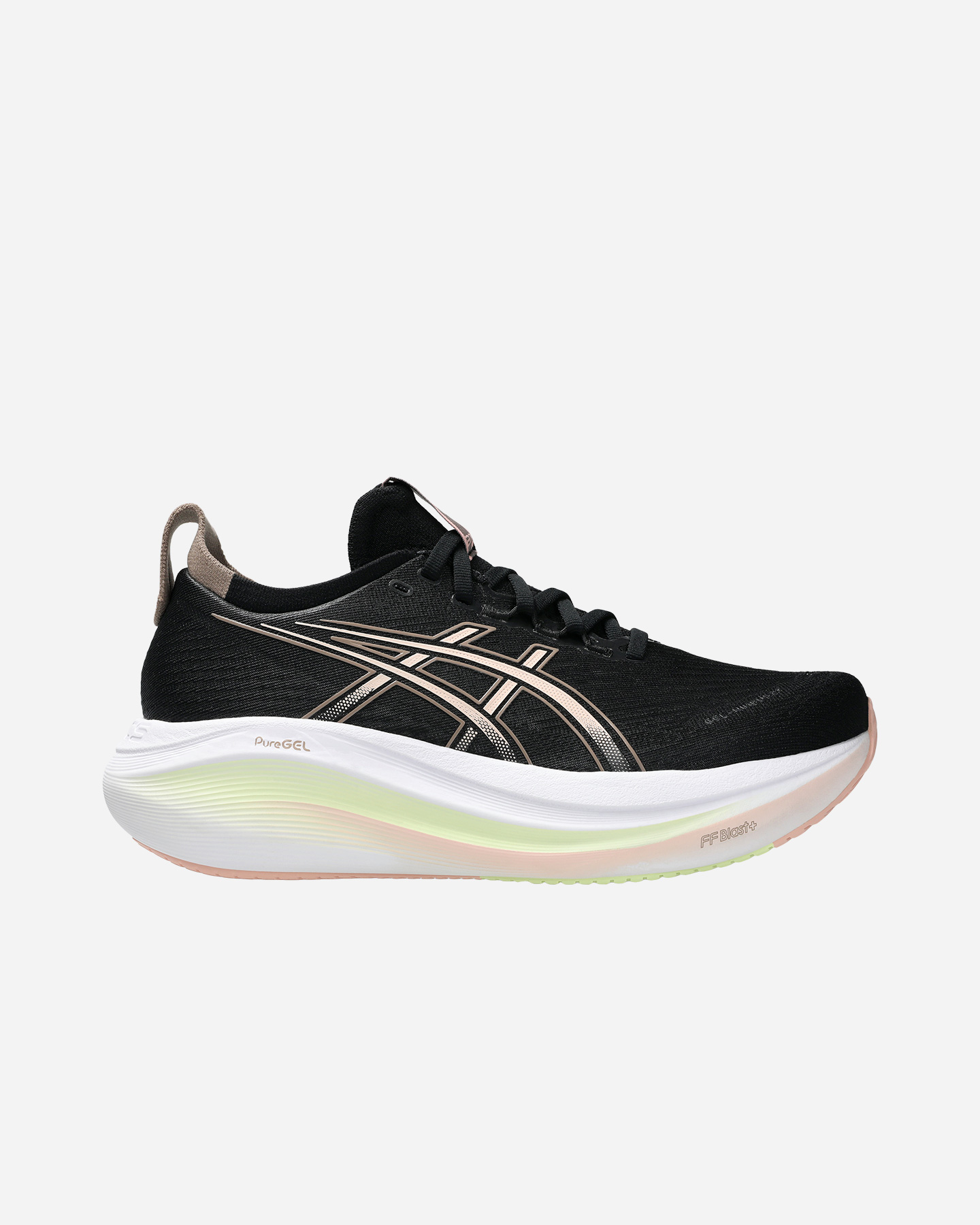 ASICS GEL-NIMBUS 27 1012B753-003 (BLACK/BREEZE) DONNA