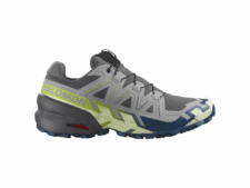 SALOMON SHOES SPEEDCROSS 6 CLROCK/LIME C/PO L47810900 (CASTLEROCK/LIME) UOMO