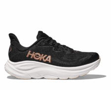 HOKA W CLIFTON 10 1162031-BRGL (BLACK / ROSE GO) DONNA