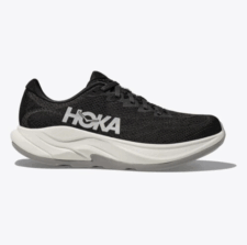 HOKA M RINCON 4 1155130-BWHT (BLACK / WHITE) UOMO
