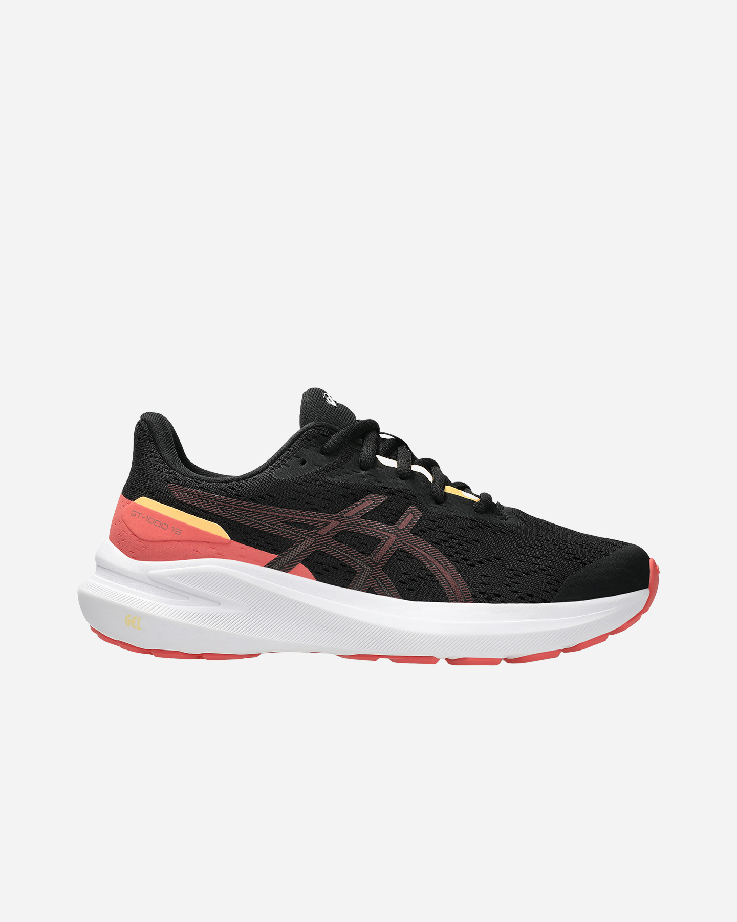 ASICS GT-1000 13 GS 1014A343-009 (BLACK/RUBBLE RE) UNISEX