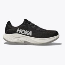 HOKA M RINCON 4 1155130-BWHT (BLACK / WHITE) UOMO